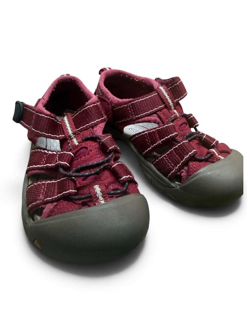 Keen Kids Burgundy Closed-Toe Active Sandals 11.5